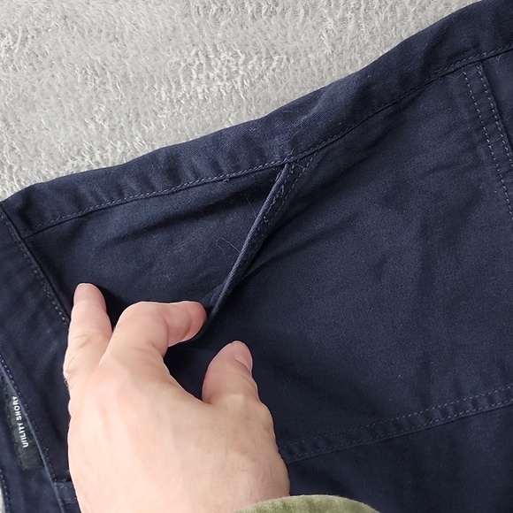 Jones New York Womens Shorts Size 12 Blue Utility - Picture 4 of 11